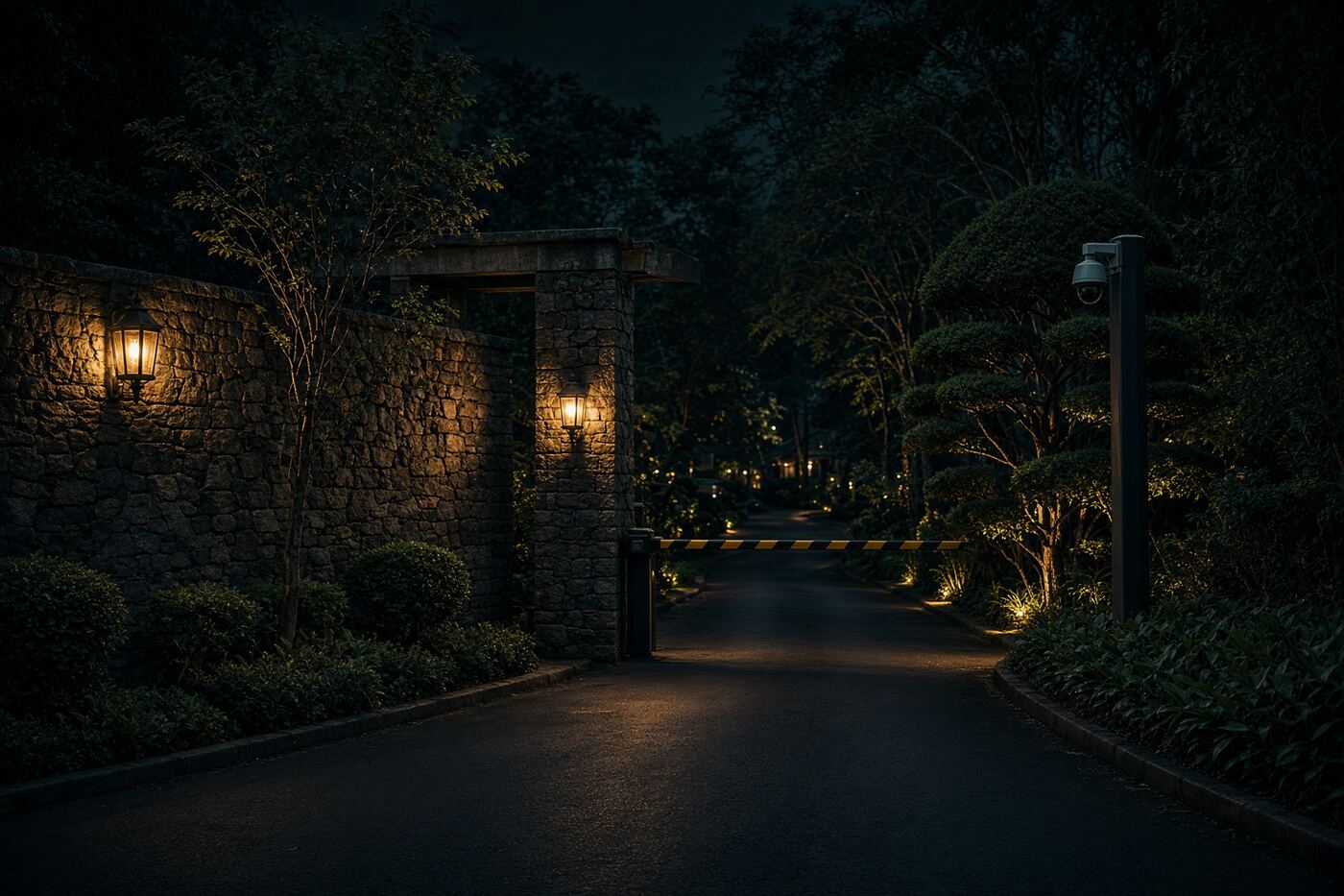 Gated residential estate