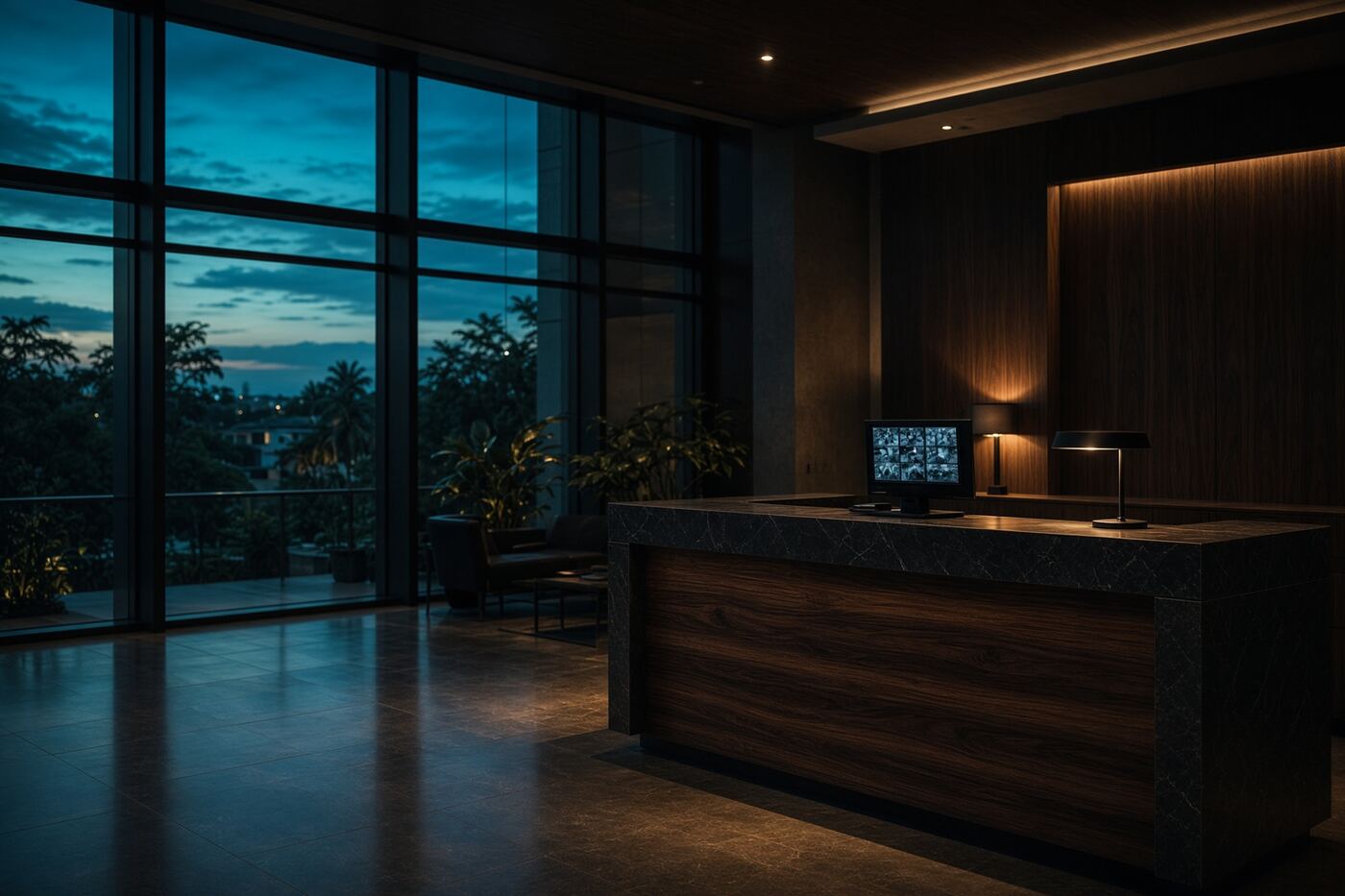 Office lobby